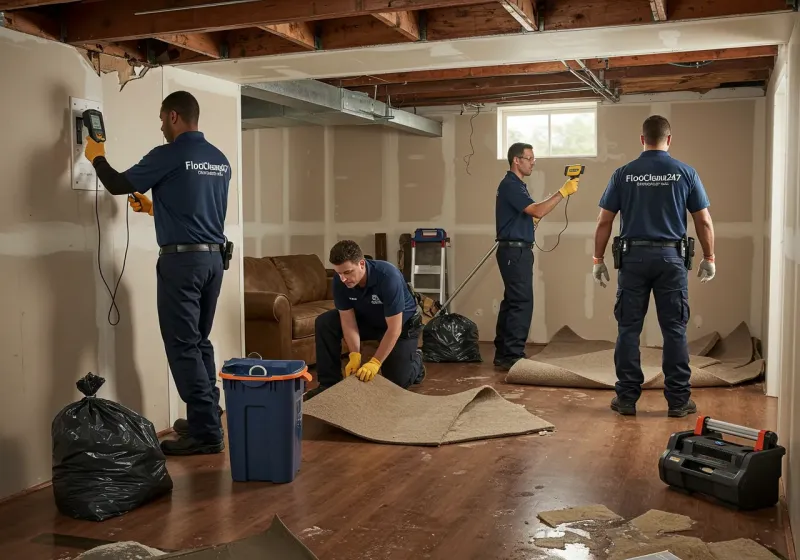 Flood DamageMaterial Assessment and Debris Removal process in McGovern, PA